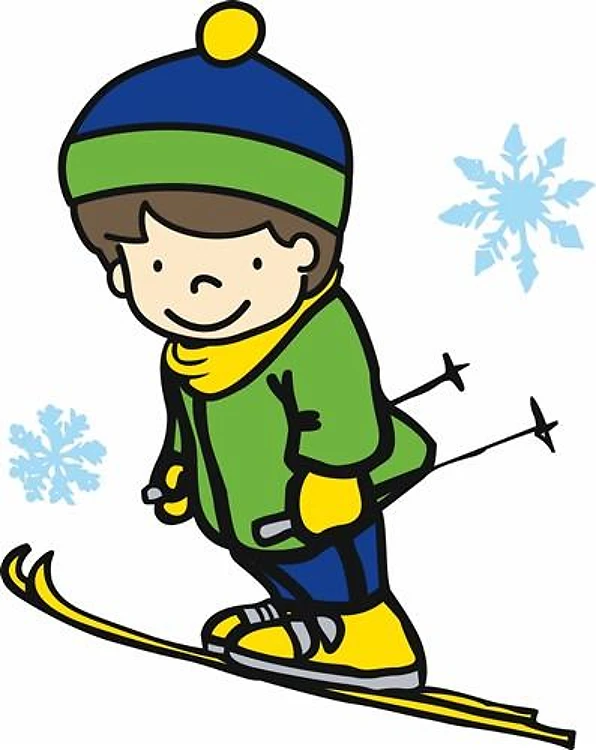 Boy Ski Jumping