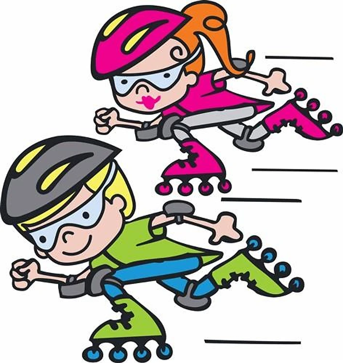 Rollerblading Kids