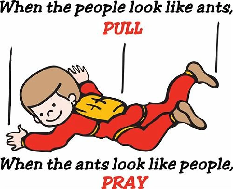 Skydiver Saying