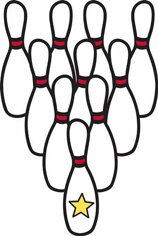 Star Bowling Pins