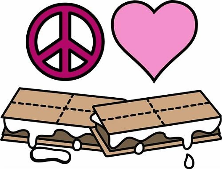 Peace Heart Smores