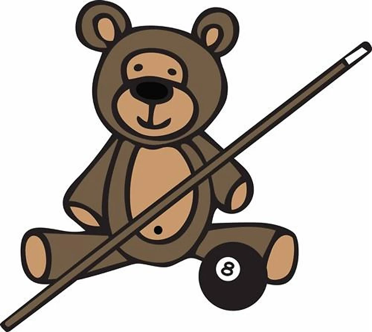 Billiards Teddy Bear