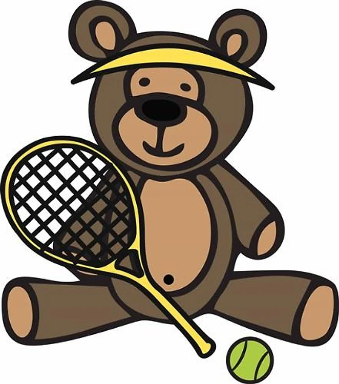 Tennis Teddy Bear