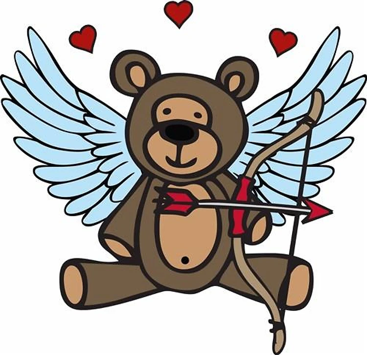 Cupid Teddy Bear