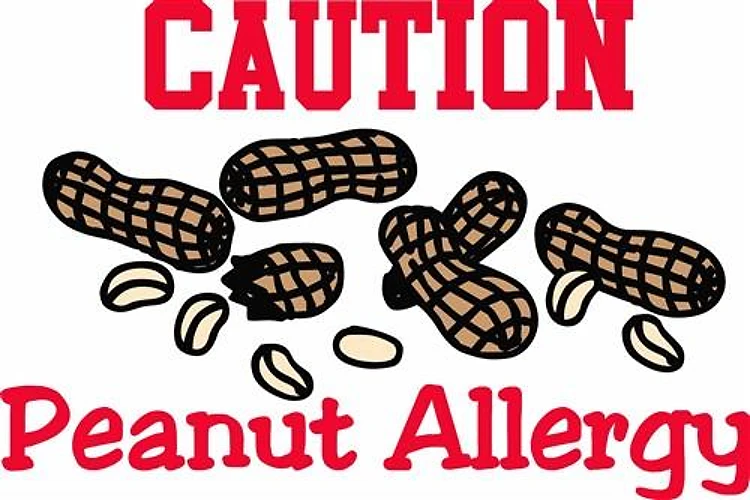 Caution Peanut Allergy