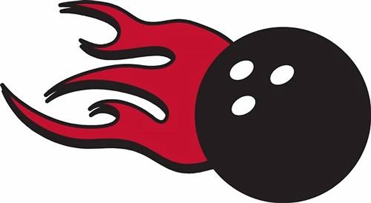 Flaming Bowling Ball