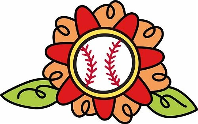 Floral Baseball