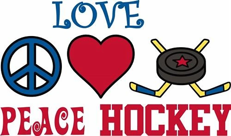 Love Peace Hockey
