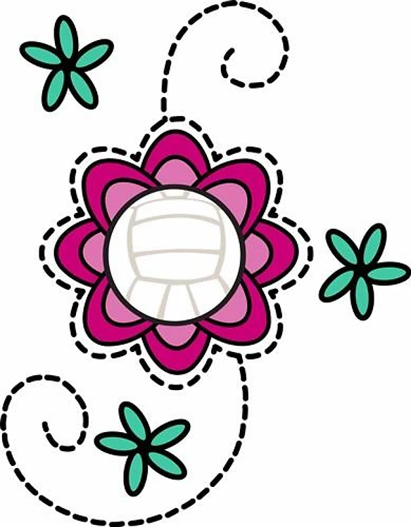 Volleyball Flower