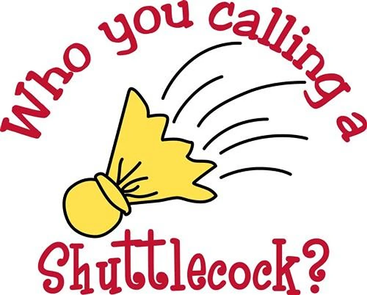 Who You Calling A Shuttlecock