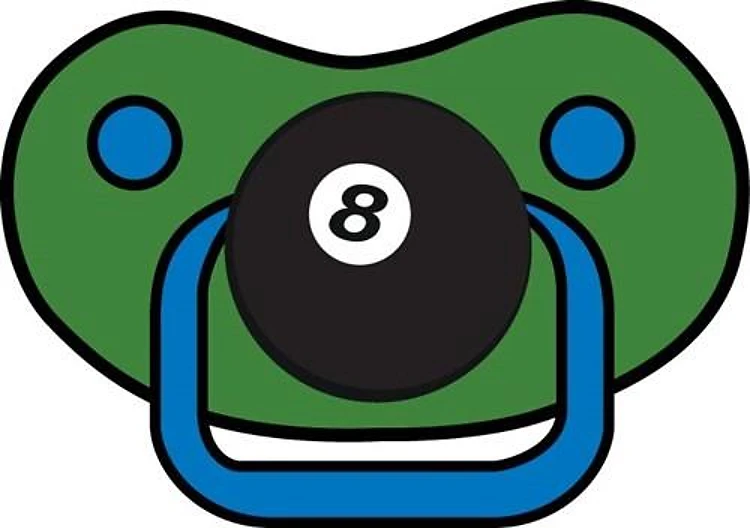 8 Ball Pacifier