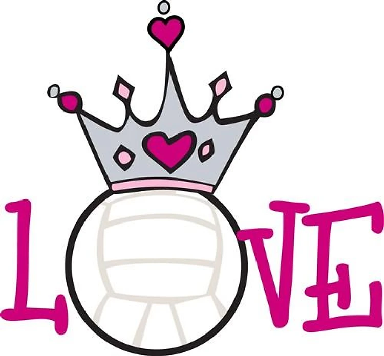 Love Volleyball Queen