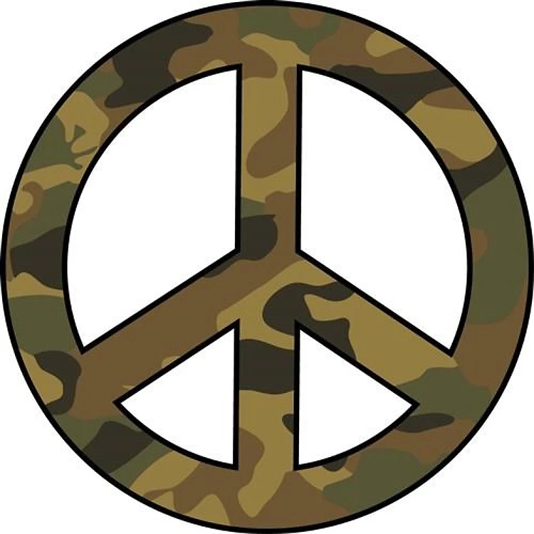 Military Peace Symbol