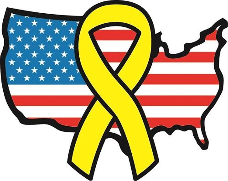 American Hope Ribbon