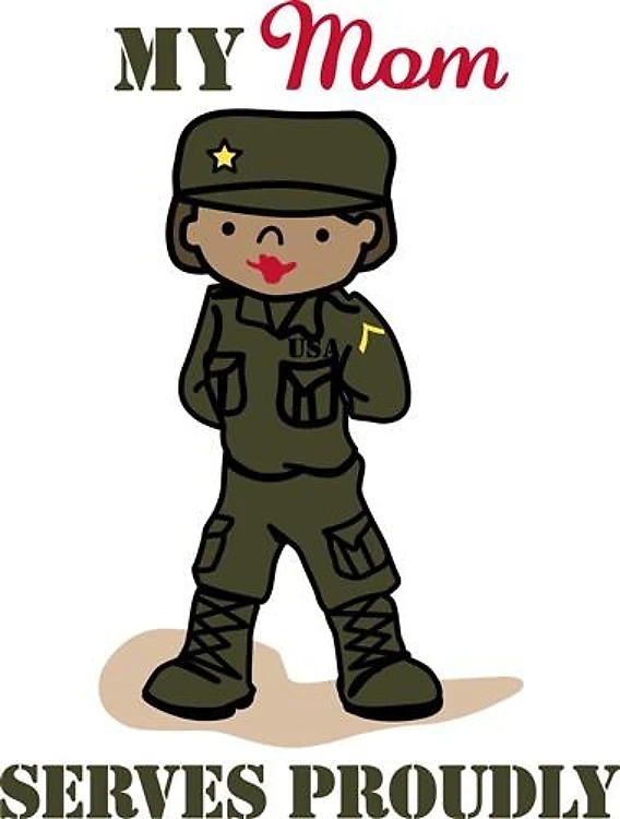 Mom Serves Proudly