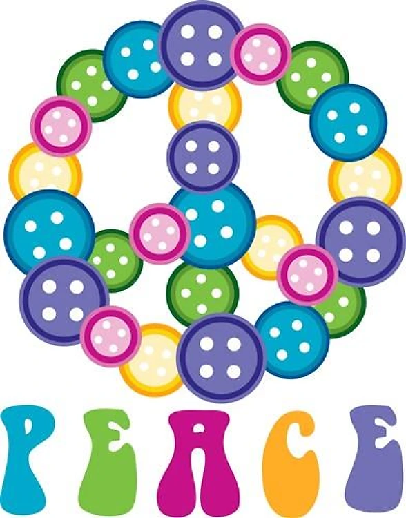 Peace Buttons