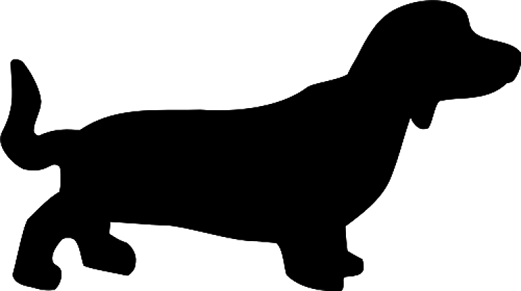 Silhouette Dachshund