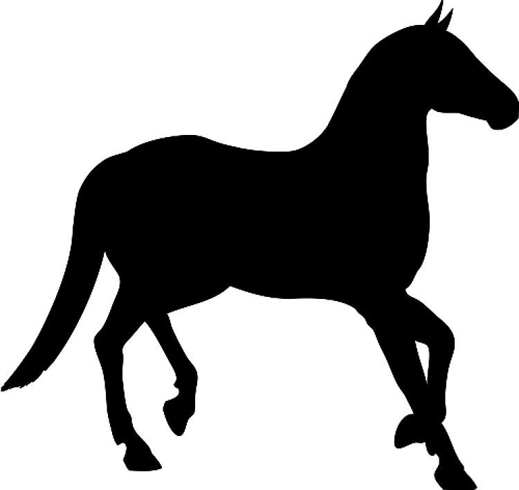 Silhouette Horse