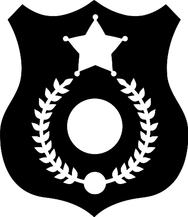 Police Badge Silhouette