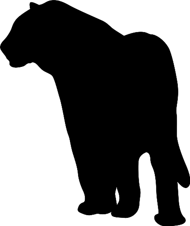 Silhouette Tiger