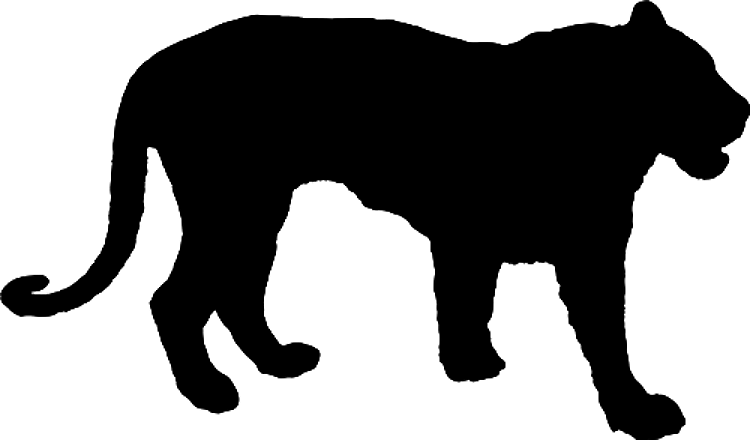 Tiger Silhouette