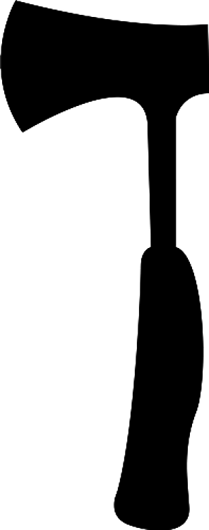 Hatchet Silhouette