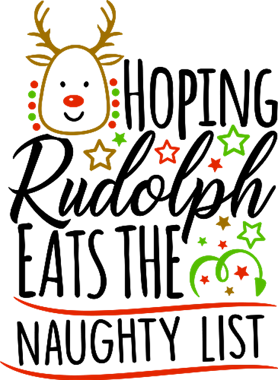 rudolph eats naughty list