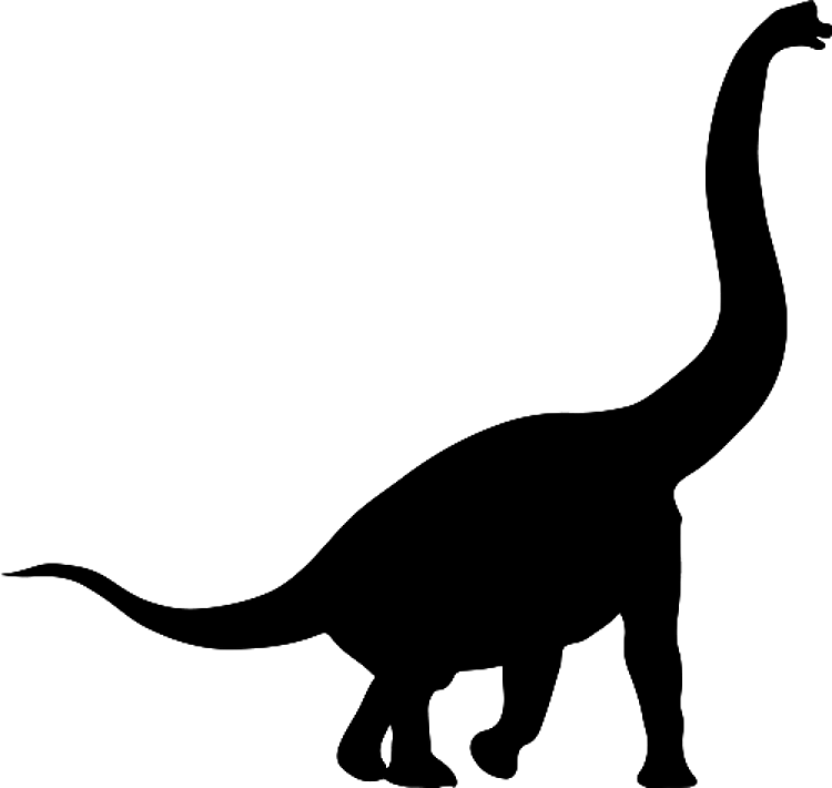 Brachiosaurus Silhouette