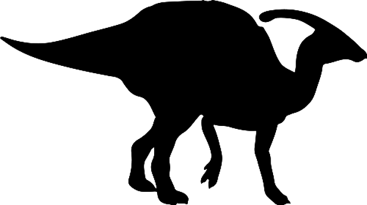 Parasaurolophus Silhouette