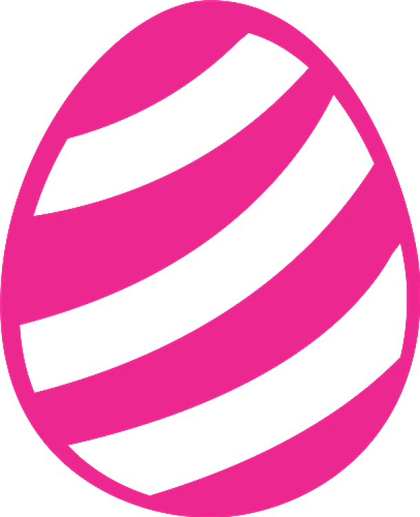 Easter Eggs Striped