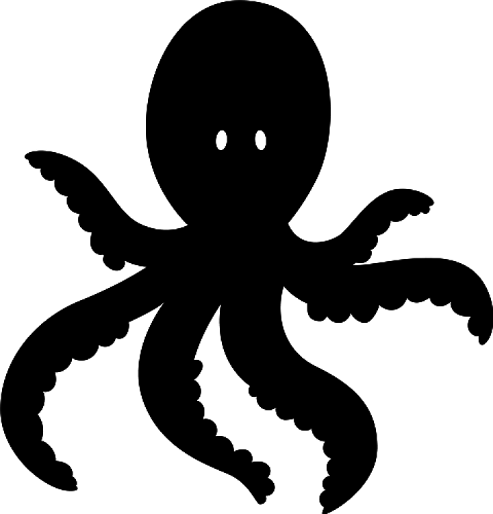 Octopus Silhouette