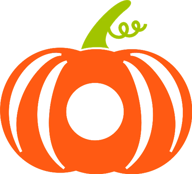 Fall Pumpkin Monogram