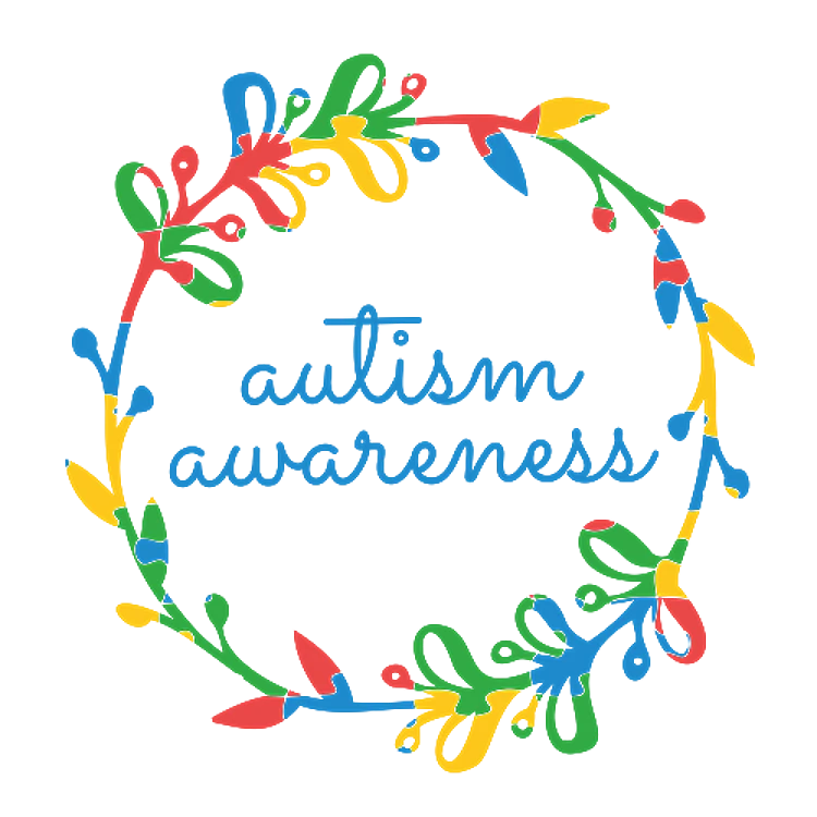 Autism Awareness Wreath