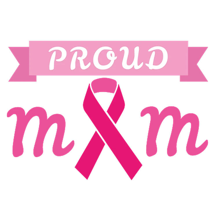 Proud Mom Cancer Ribbon