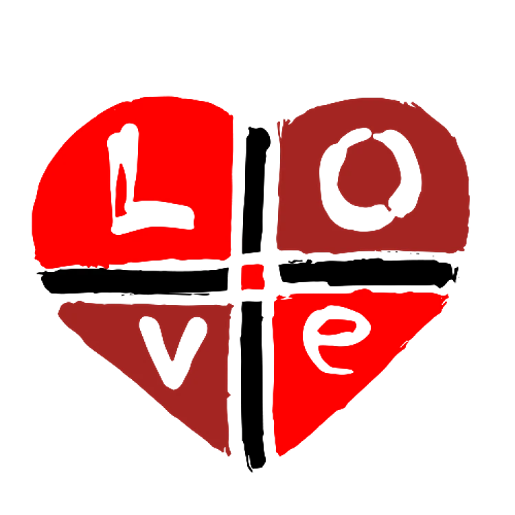 Distressed Heart & Love