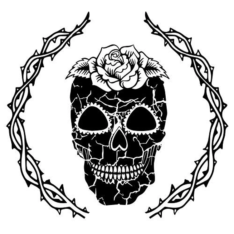 Rose Skull