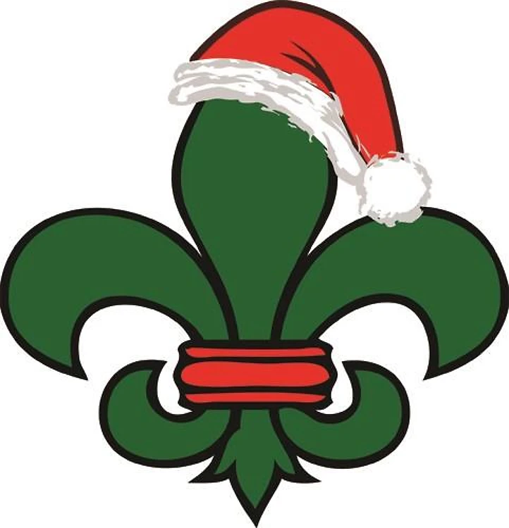 Fleur De Lis Santa