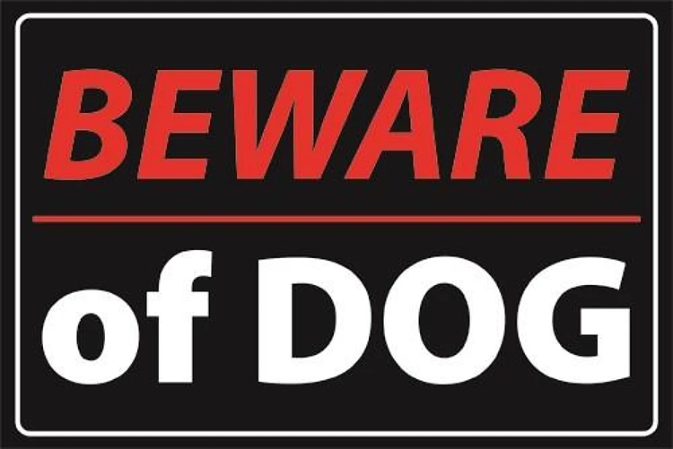 Beware Of Dog