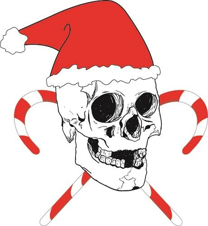 Santa Skull