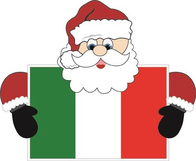 Santa In Italy
