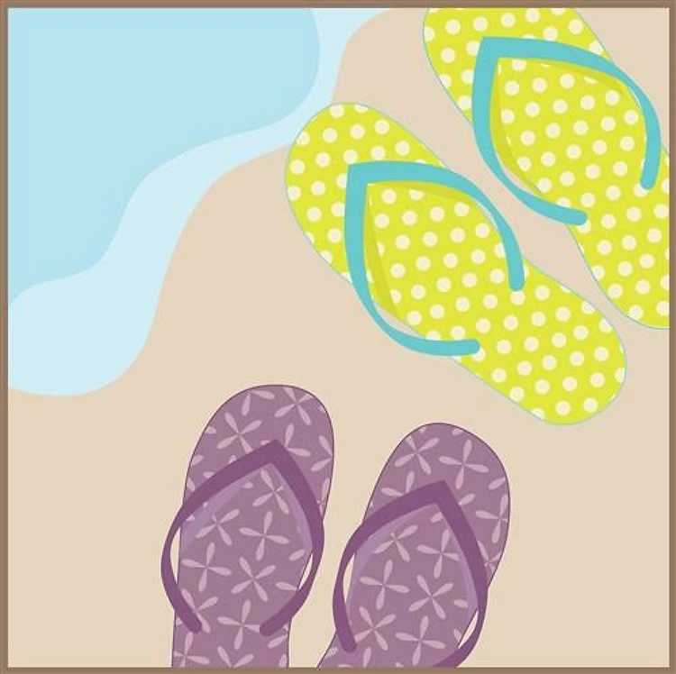 Sandles In Sand