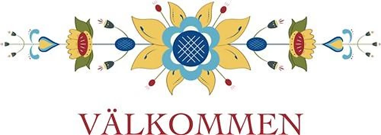 Scandinavian Floral Border