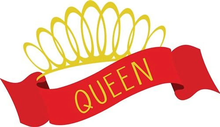 Queen Crown Ribbon