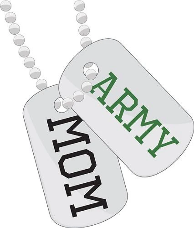 Army Mom Tags