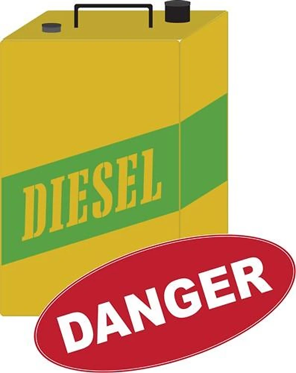 Danger Diesel Can