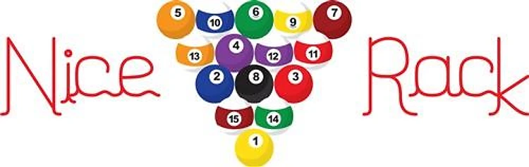 Rack of Pool Balls