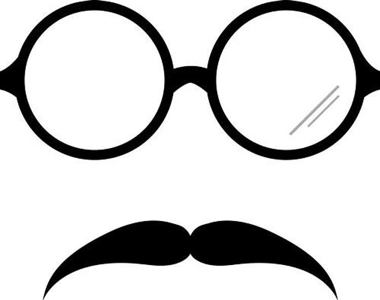 Glasses & Mustache