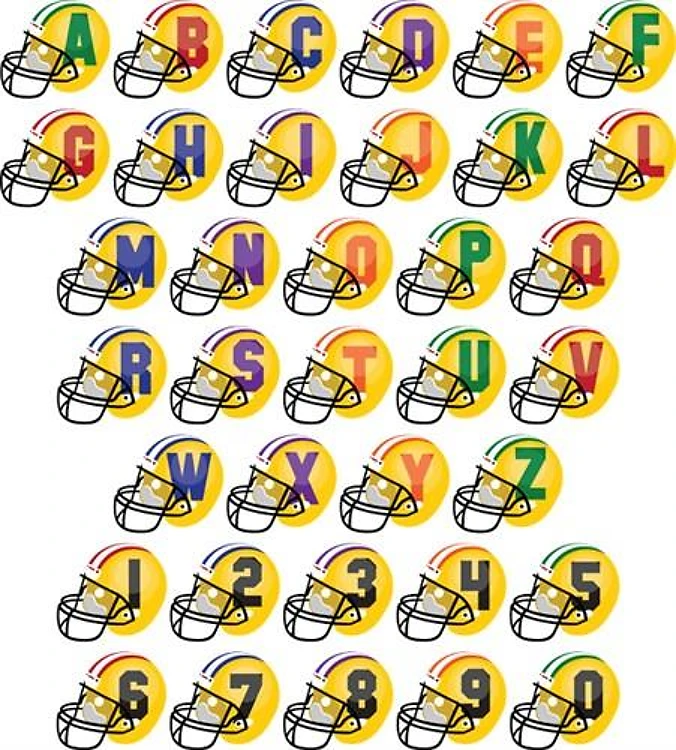 Football Helmet Font