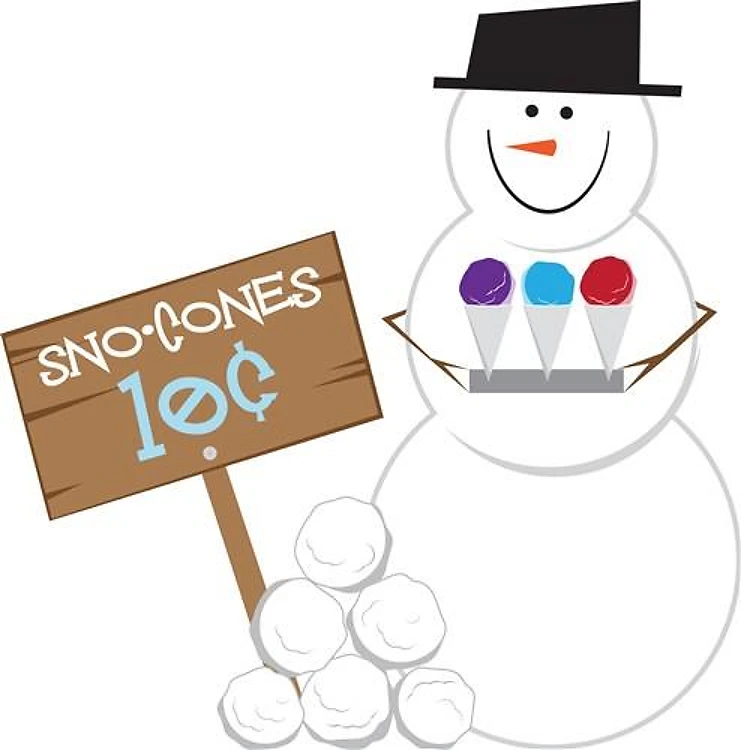 Sno-Cones Snowman