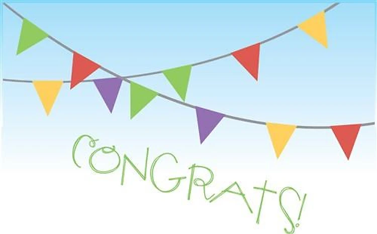Congrats Flags